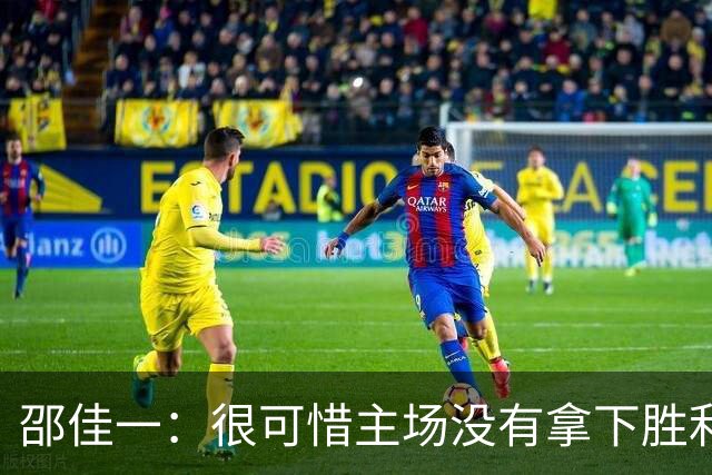 邵佳一：很可惜主场没有拿下胜利，球员们已经完成了我要求的所有